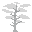 Glass pane tree